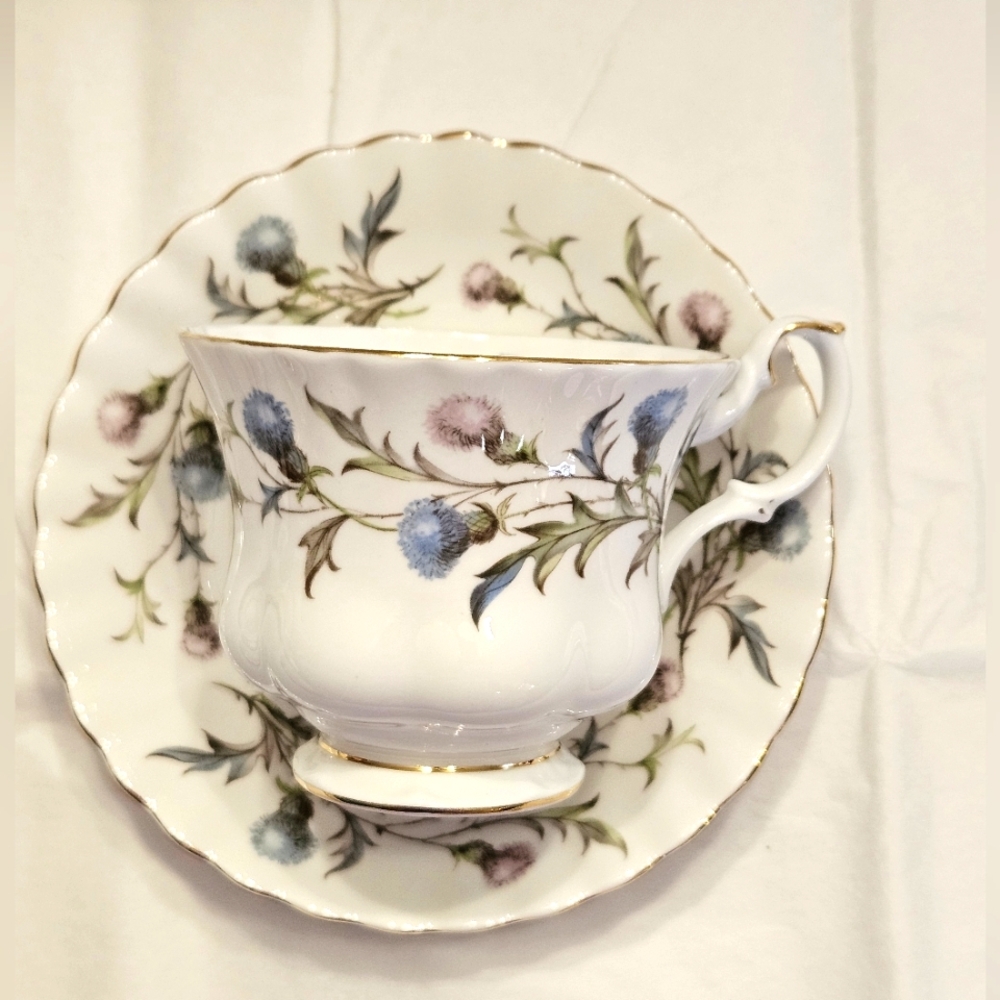 "Brigadoon" Cup and Saucer by Royal Albert